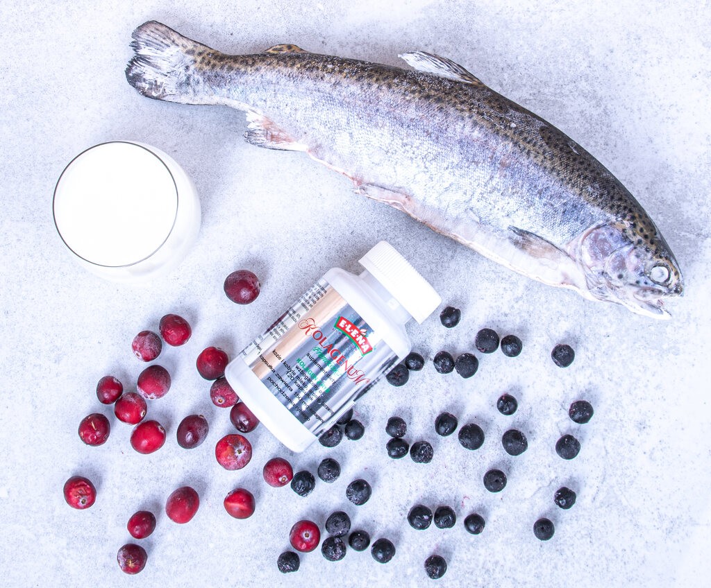 Kolagenum - Hydrolizowany kolagen z ryb 120 kapsułek