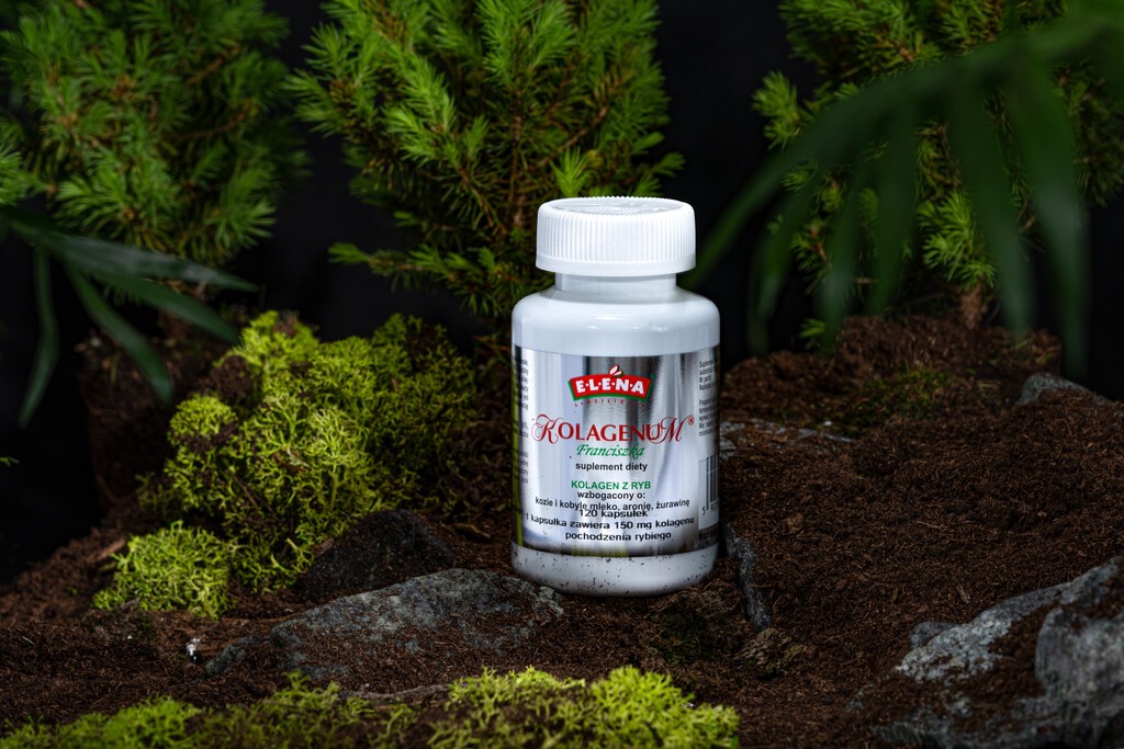 Collagenum - Hydrolyzed collagen from fish 120 capsules