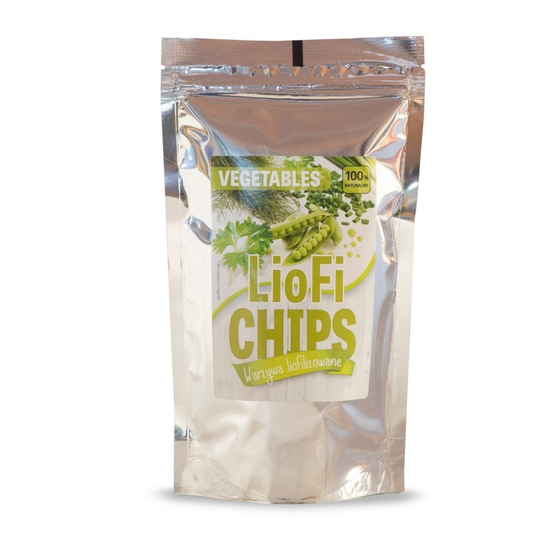 Freeze-dried green peas