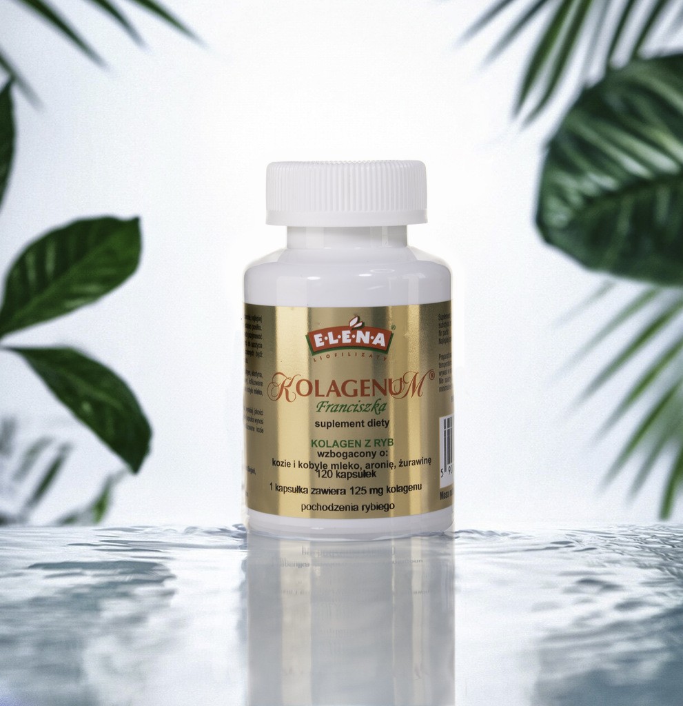 2 x Collagenum - Lyophilized collagen from fish 120 capsules