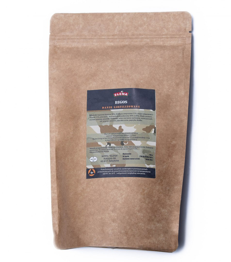 Bigos - danie liofilizowane