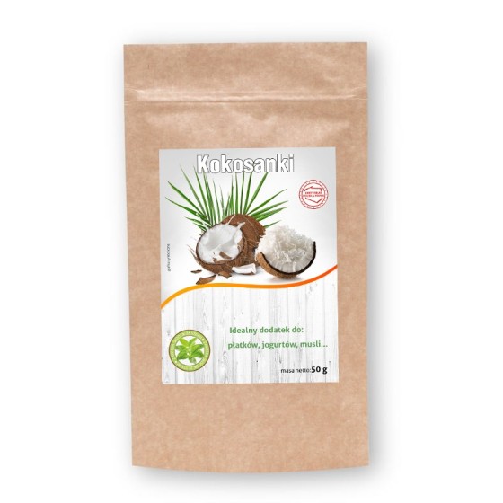 Freeze-dried coconuts