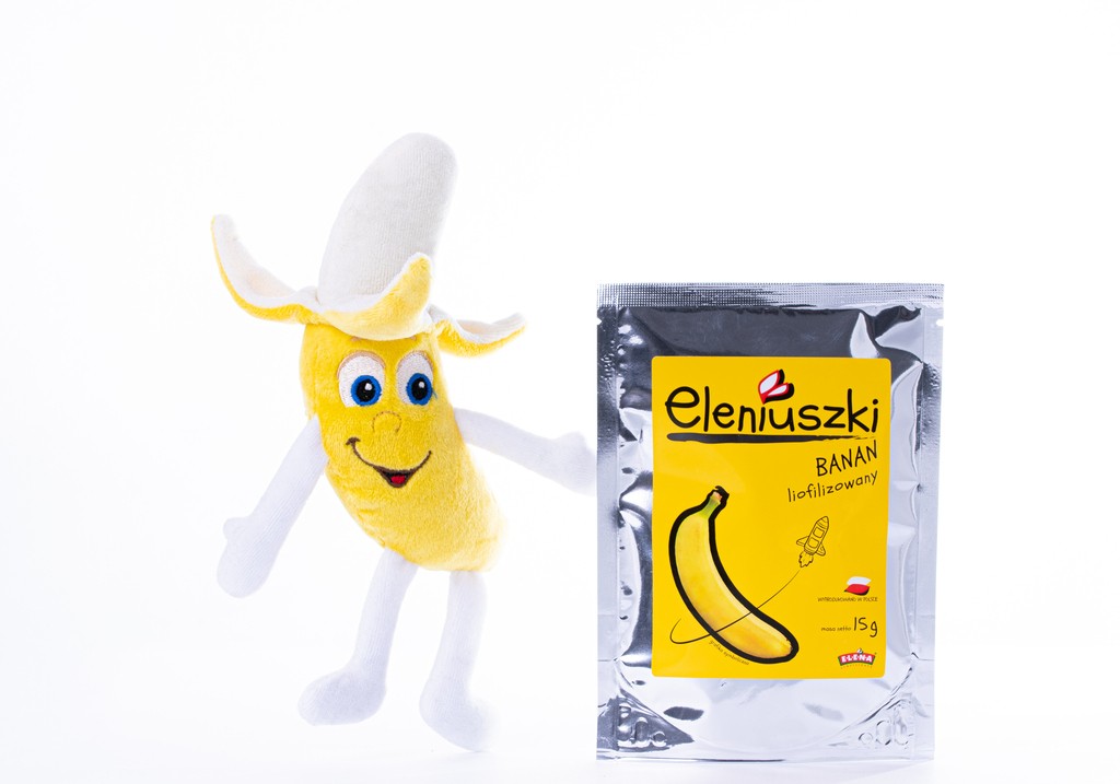 Maskotka Eleniuszek Banan