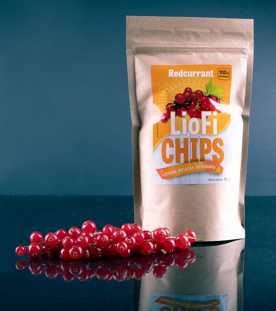 Freeze-dried red currant