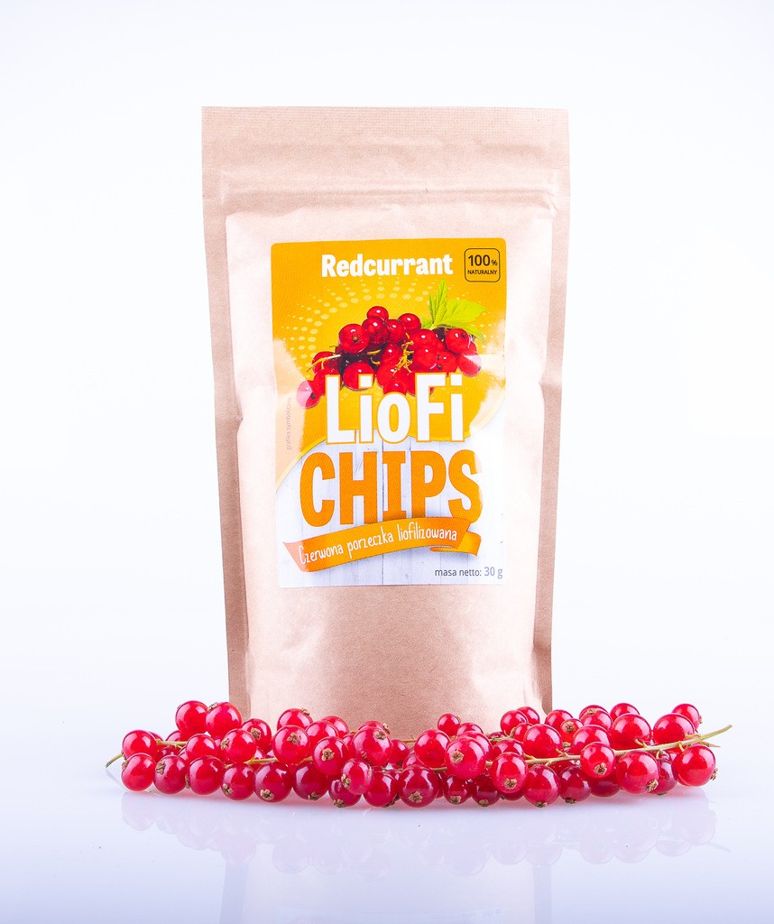 Freeze-dried red currant