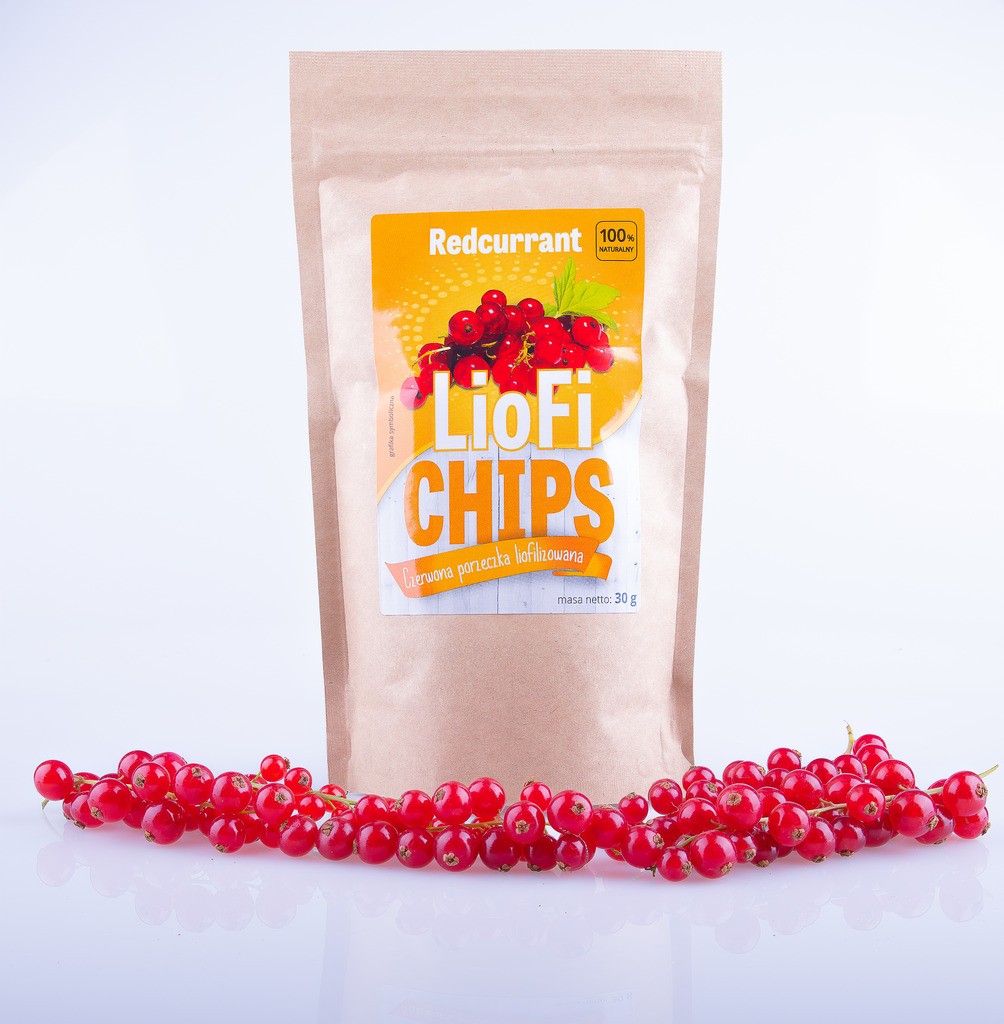 Freeze-dried red currant