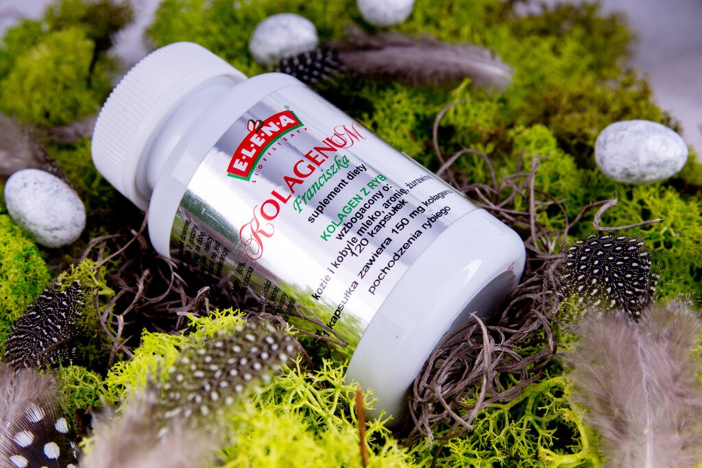 Kolagenum - Hydrolizowany kolagen z ryb 120 kapsułek