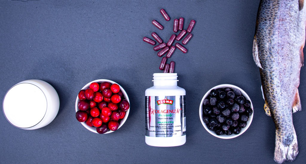 Kolagenum - Hydrolizowany kolagen z ryb 120 kapsułek