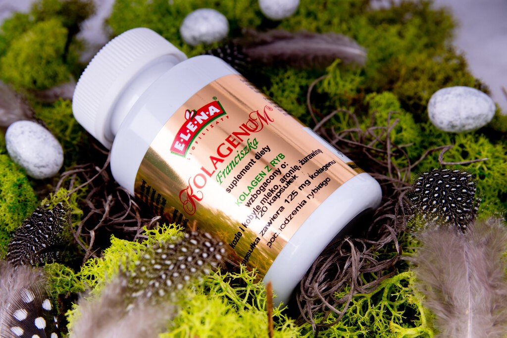 2 x Collagenum – freeze-dried collagen from fish, 120 capsules