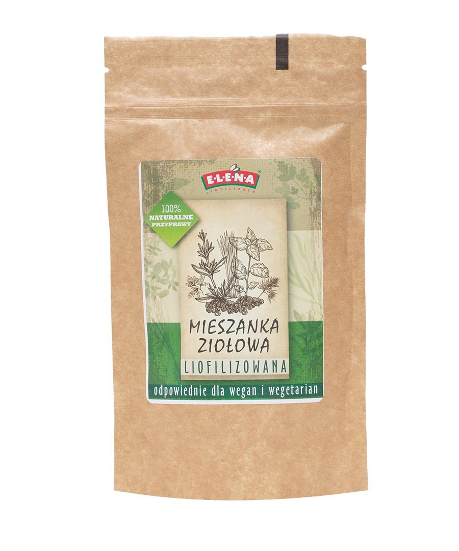 Freeze-dried herbal mixture