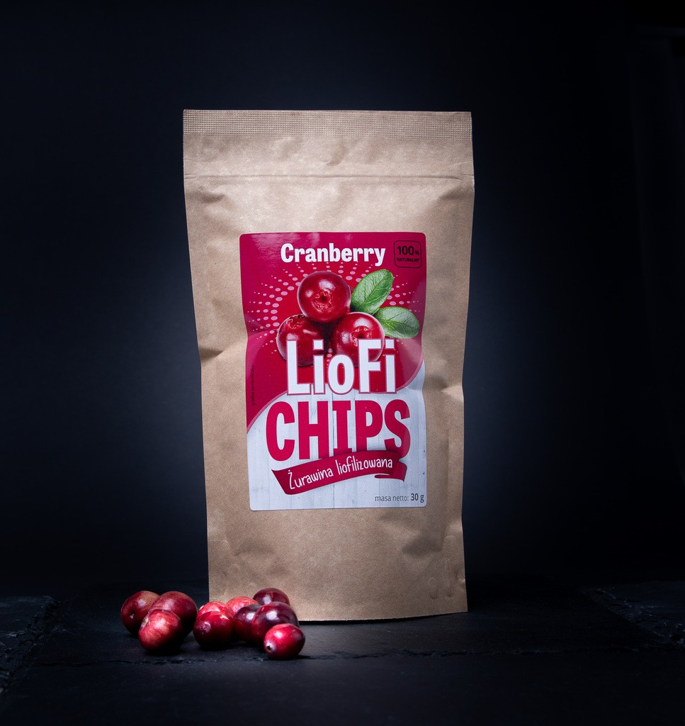 Freeze-dried whole cranberries