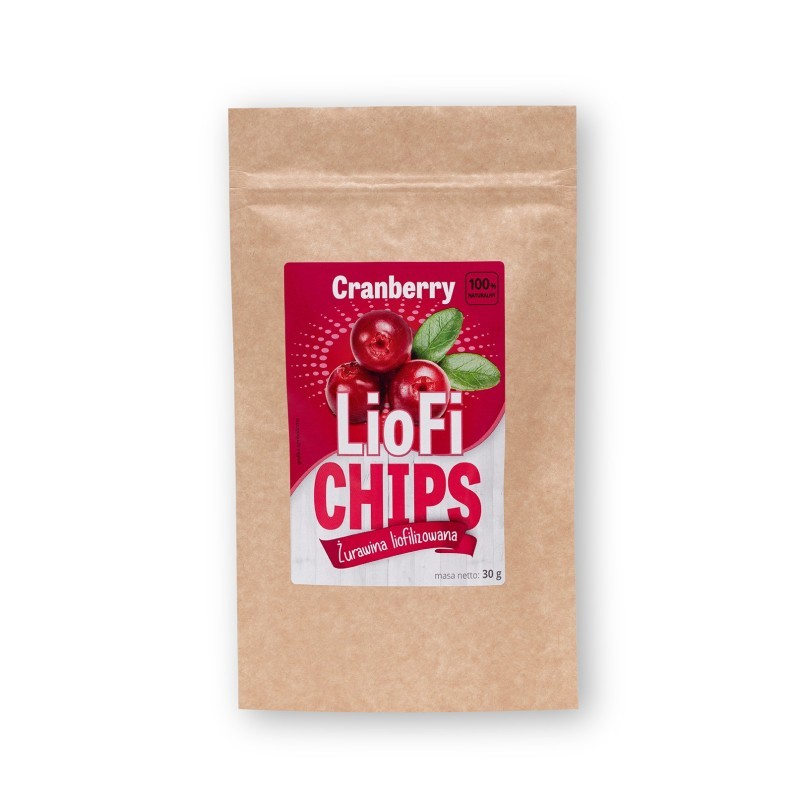 Freeze-dried cranberries