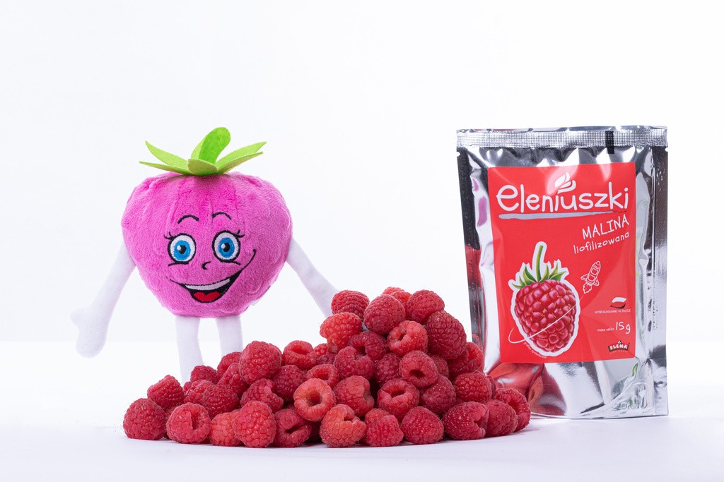 Eleniuszki – freeze-dried raspberries