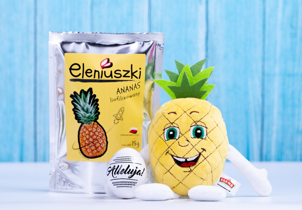 Eleniuszki – freeze-dried pineapple