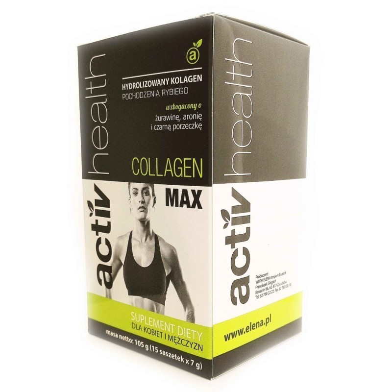 Activ Health Collagen Max 15 bags – PROMOCJA -40%