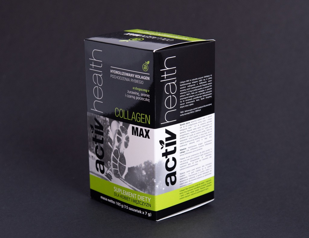 Activ Health Collagen Max 15 bags – PROMOCJA -40%