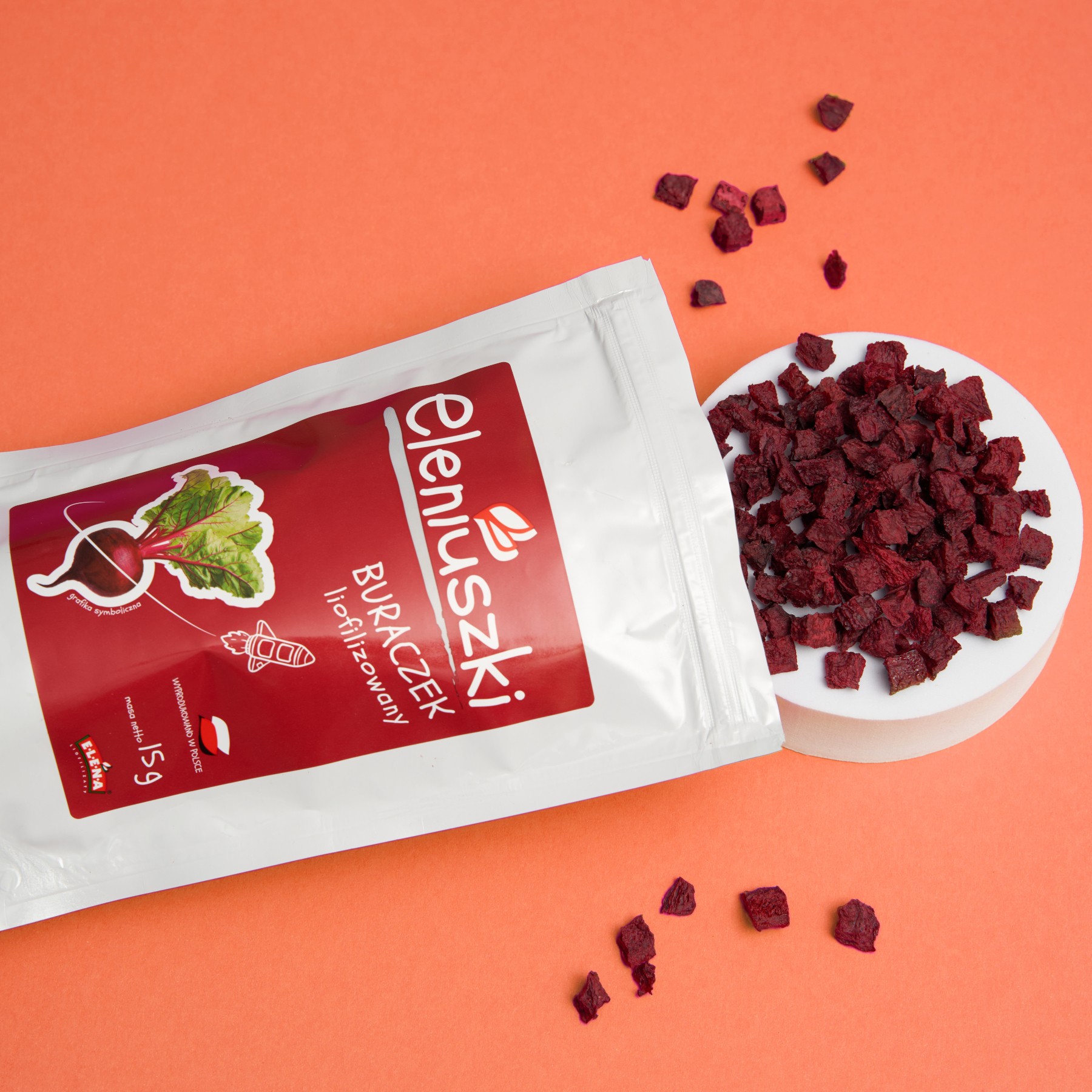 Eleniuszki – freeze-dried beetroot