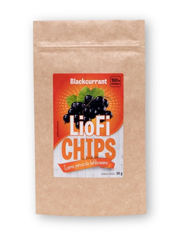 Freeze-dried blackcurrants