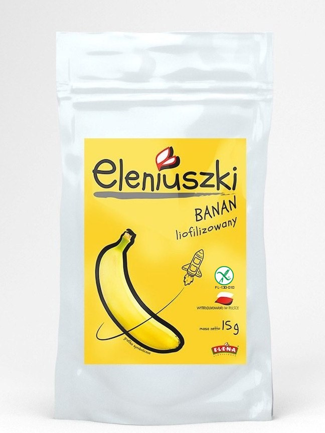 Eleniuszki – freeze-dried banana