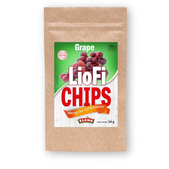 Freeze-dried red grape