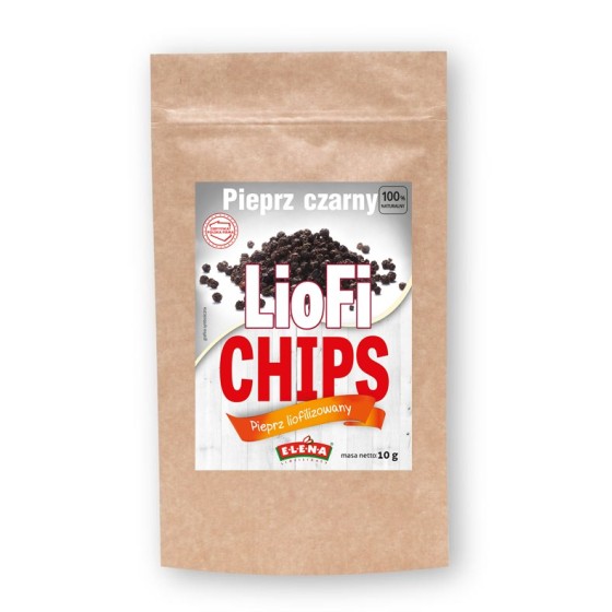 Freeze-dried black pepper
