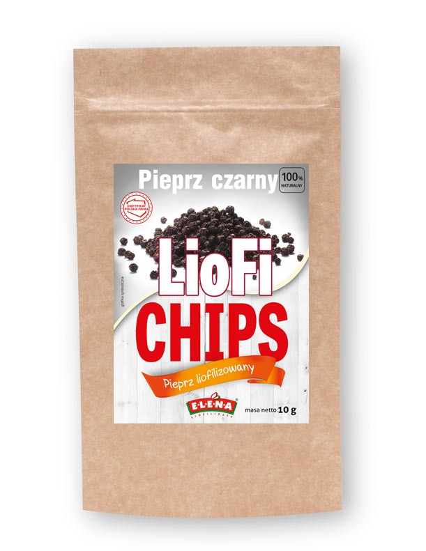 Freeze-dried black pepper
