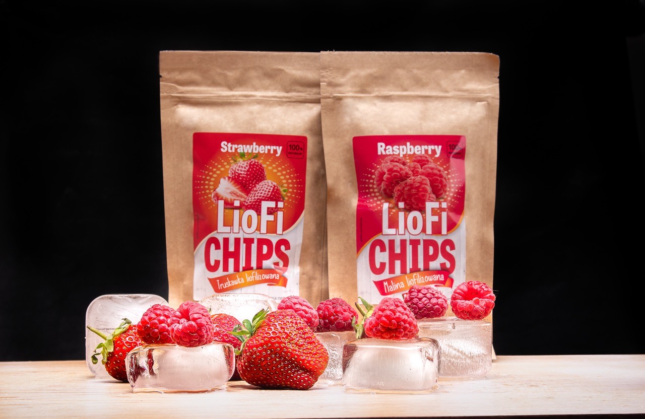 Liofilizowana truskawka