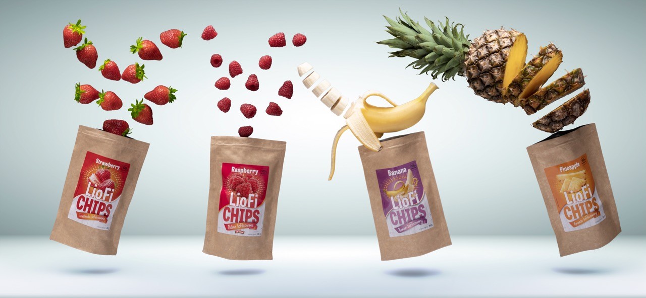 Liofilizowana truskawka