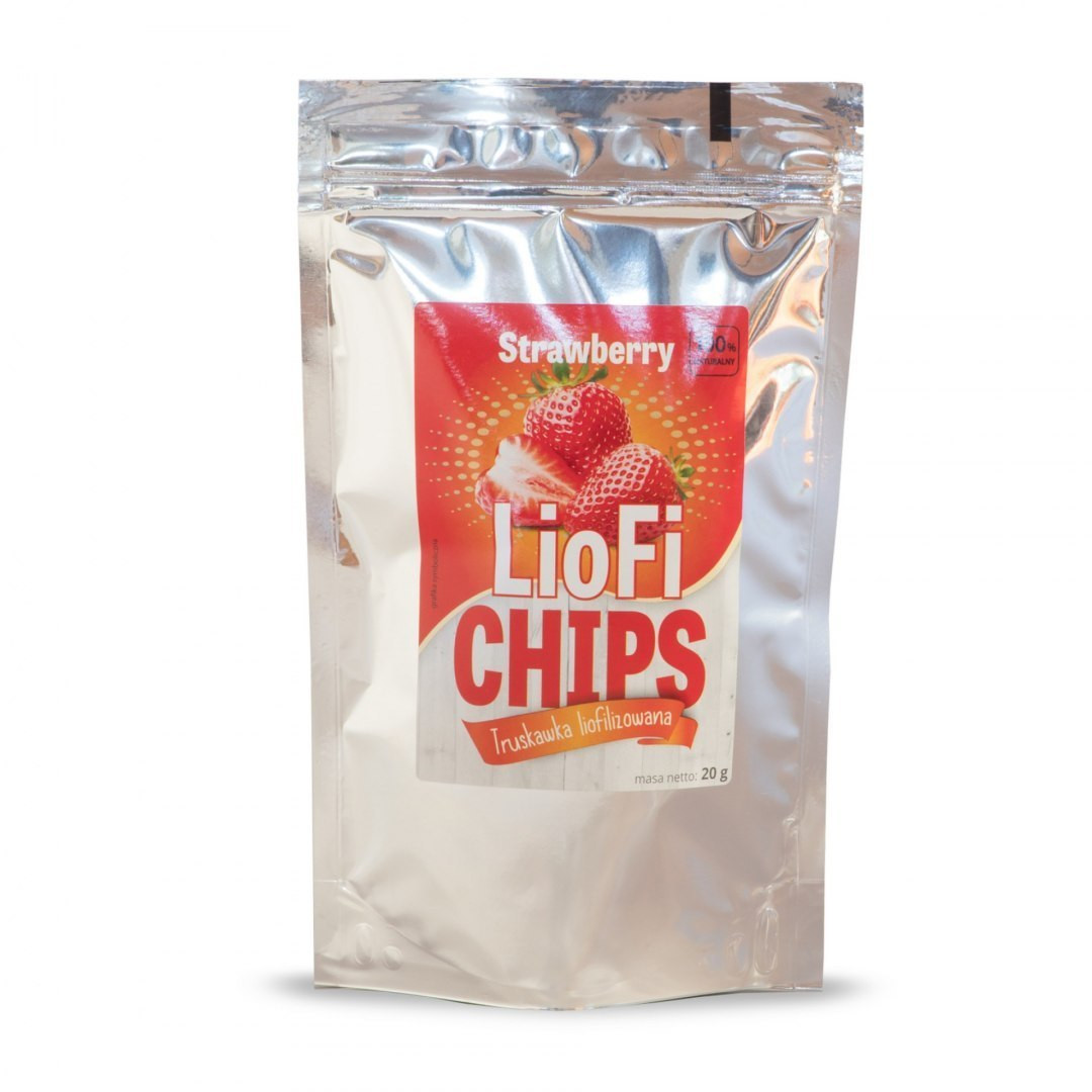 Liofilizowana truskawka