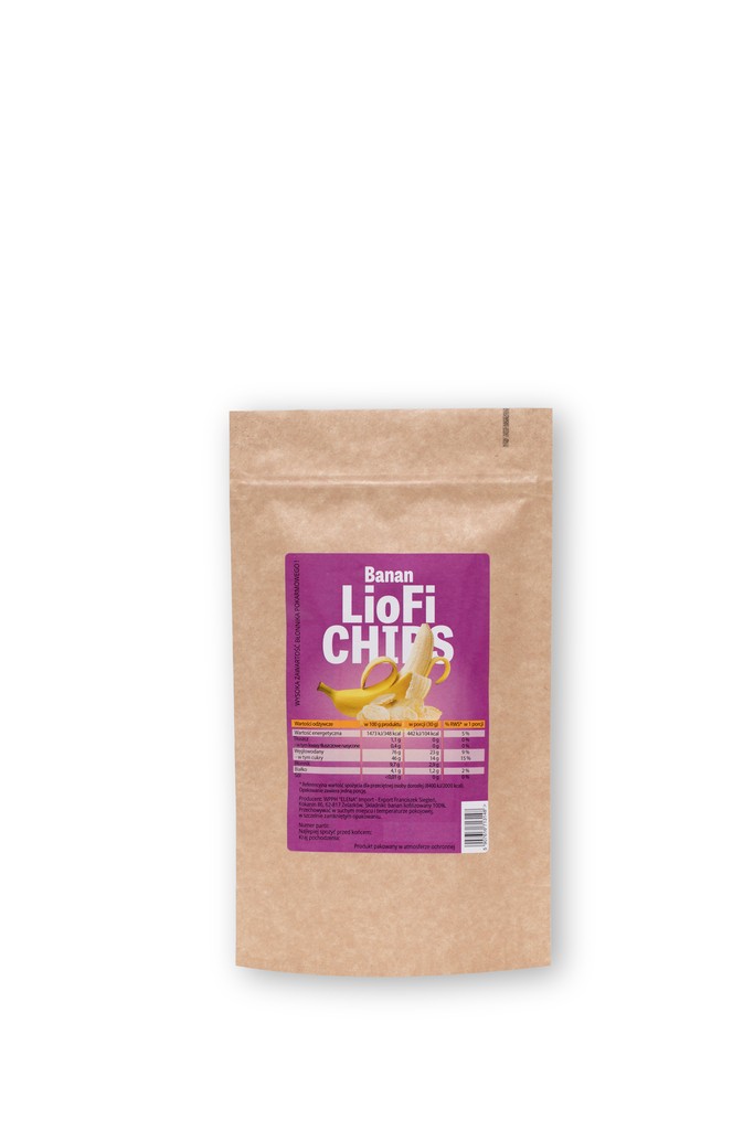 Liofilizowany banan