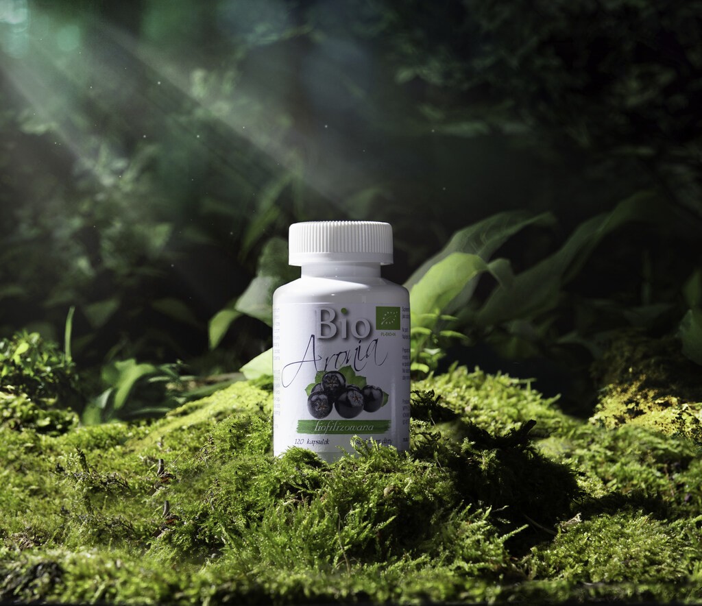 Bio Aronia liofilizowana w kapsułkach