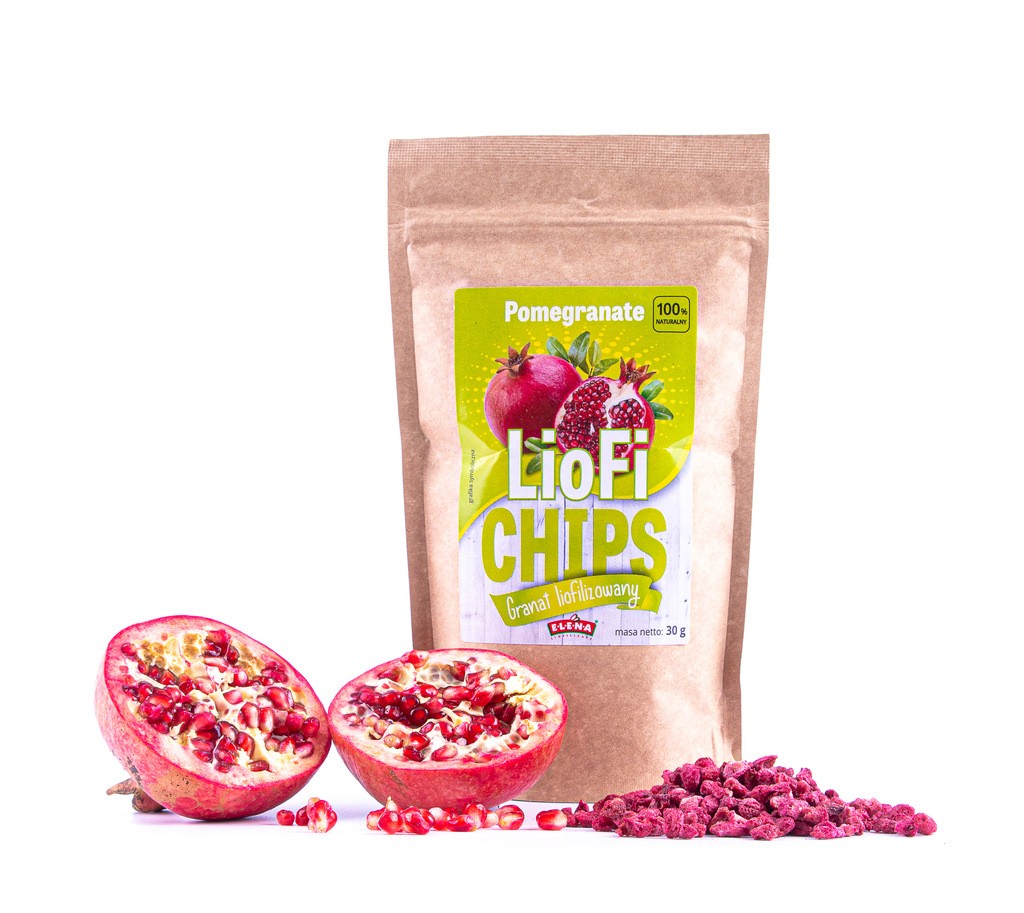 Freeze-dried pomegranate