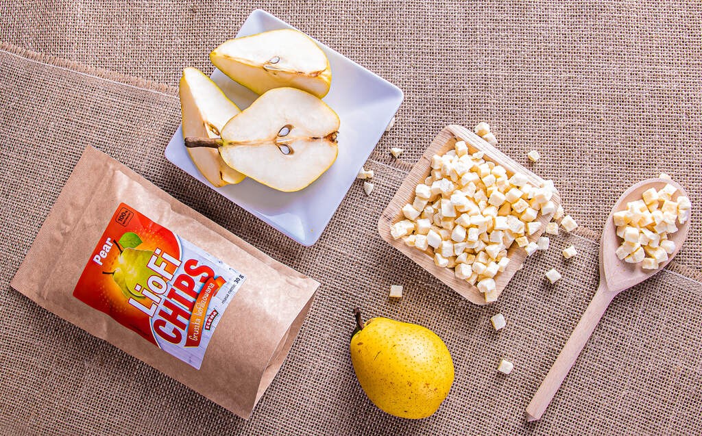 Liofilizowana gruszka