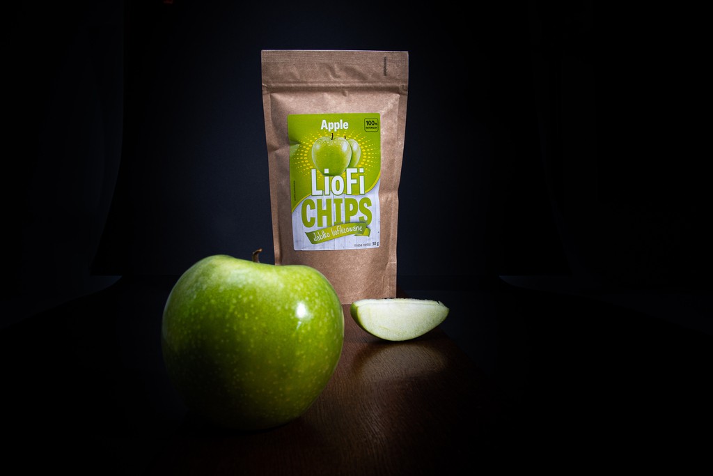 Liofilizowane jabłko