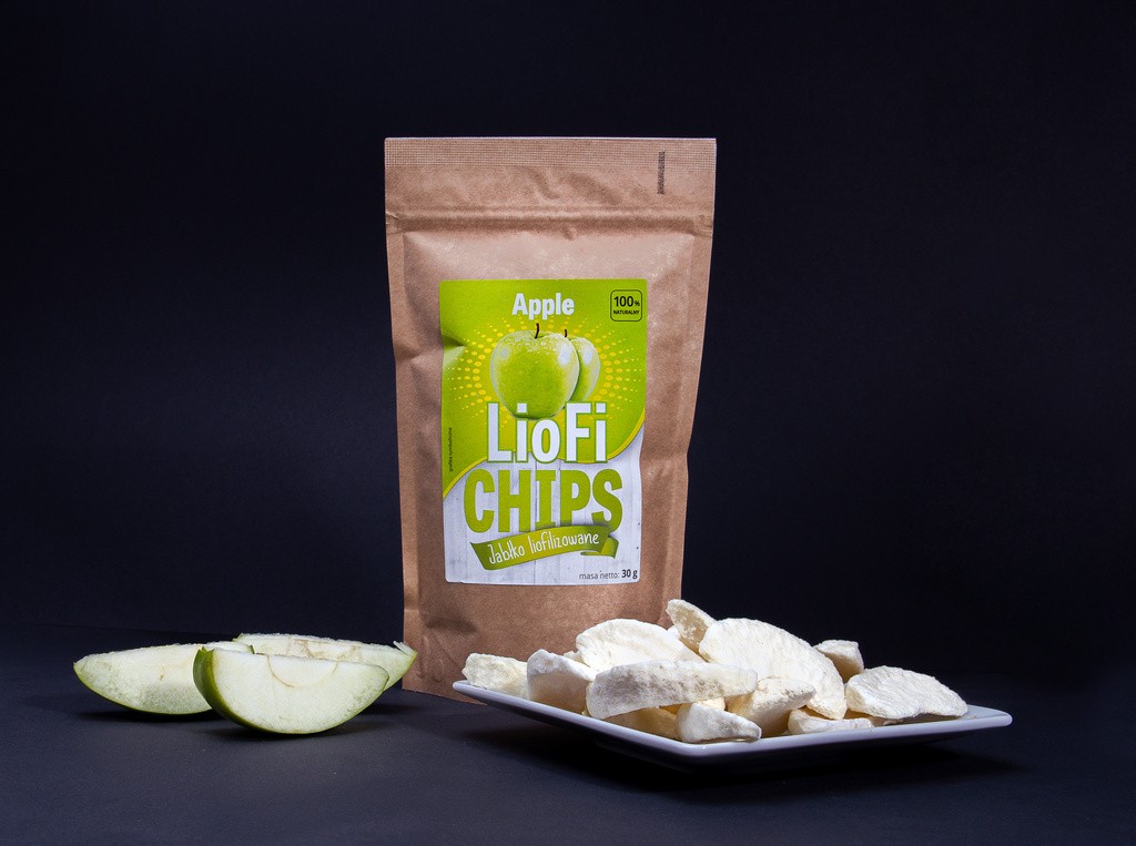 Liofilizowane jabłko