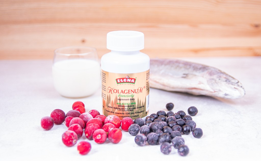 Collagenum – freeze-dried collagen from fish, 120 capsules