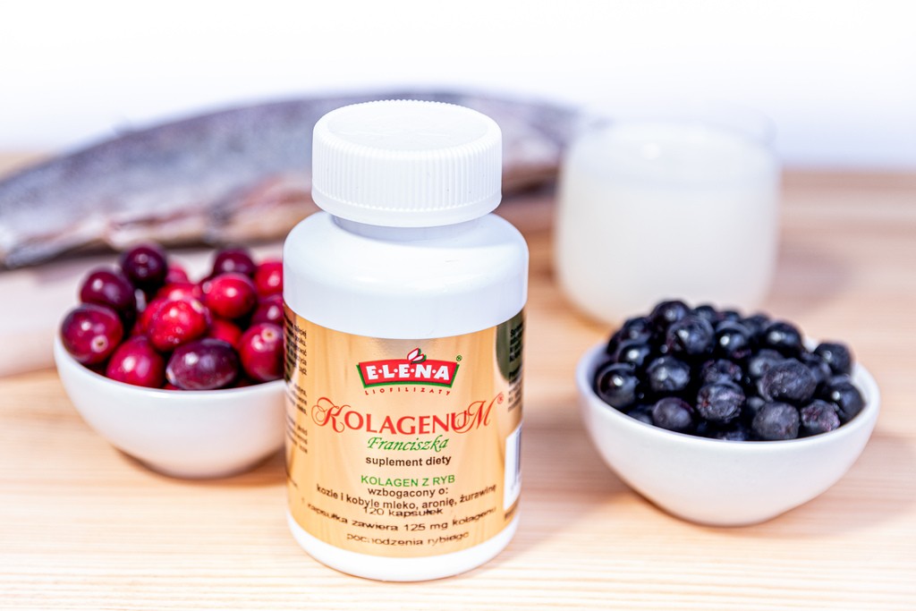 Collagenum – freeze-dried collagen from fish, 120 capsules