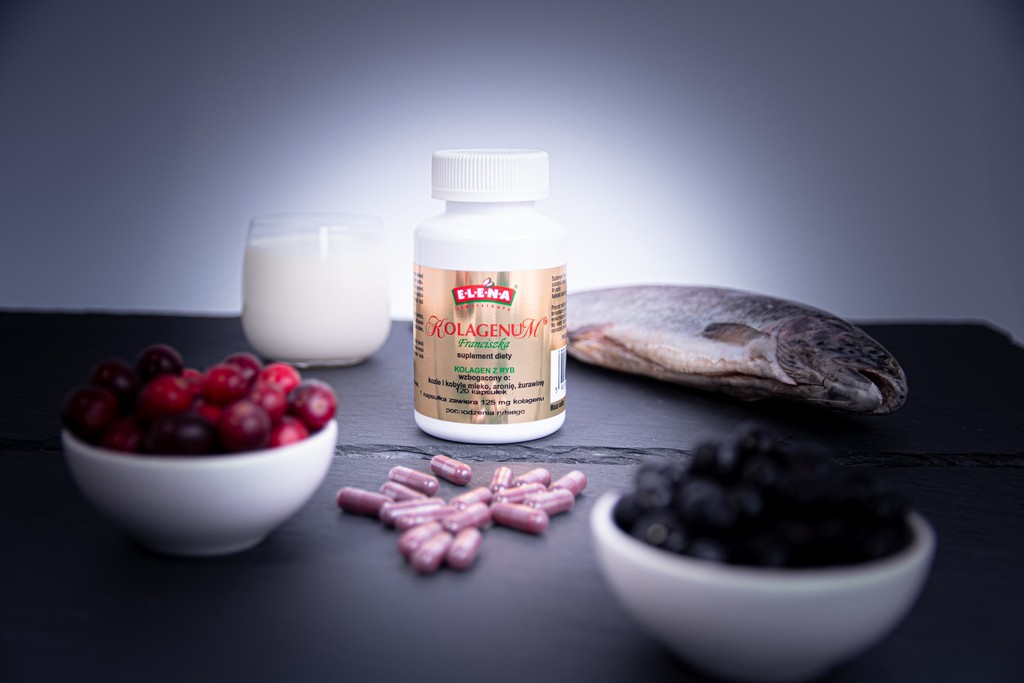 Collagenum – freeze-dried collagen from fish, 120 capsules