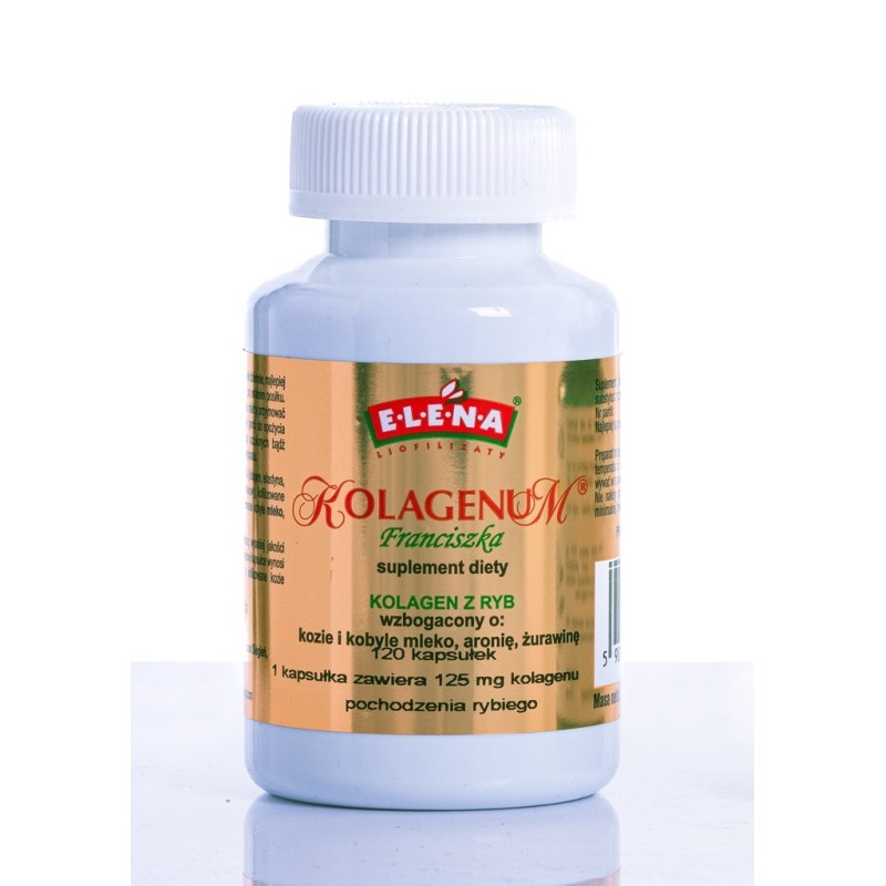 Collagenum – freeze-dried collagen from fish, 120 capsules