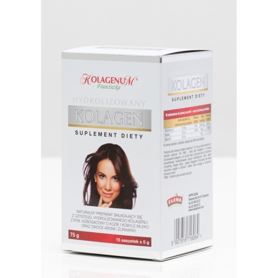 Collagenum – hydrolysed collagen from fish, 15 sachets