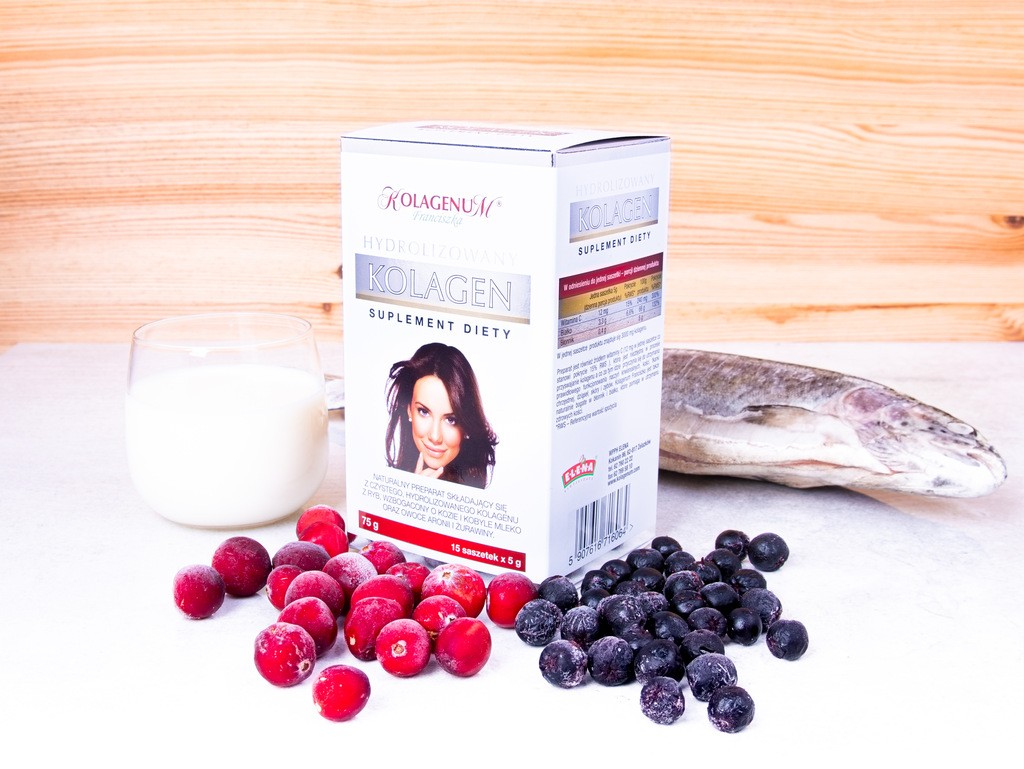 Collagenum – hydrolysed collagen from fish, 15 sachets